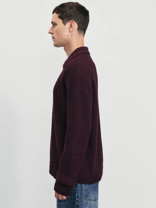 Джемпер relax fit на молнии / Zarina