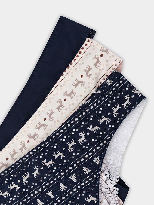 Трусы бразилиана женские в наборе, 3 шт - Mark formelle фото 3