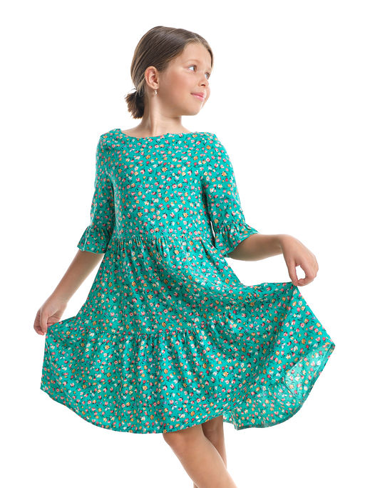 Платье 22-7809 серый - Mini maxi фото 8