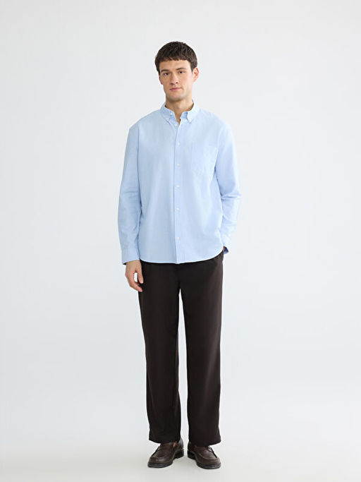 Regular Fit Oxford Erkek G?mlek