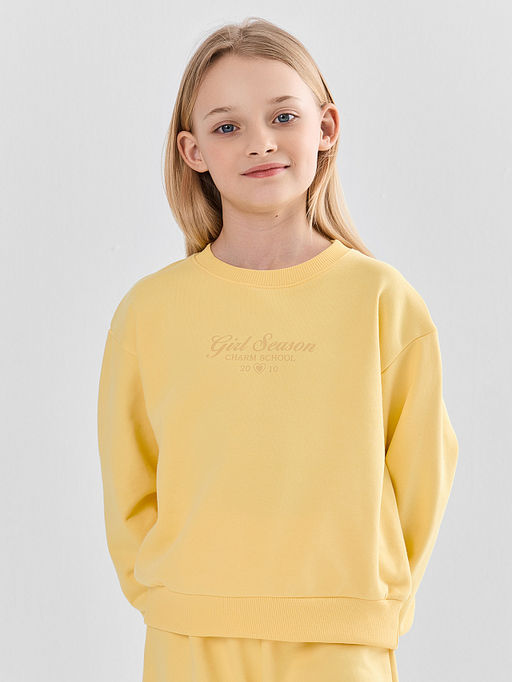 Комплект для девочек желтый свободного кроя - Mark formelle фото 2