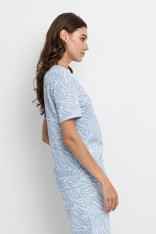 VERY NEAT _ ЕВТ 3226/голубой,пробуждение фуфайка жен