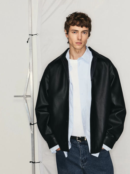 Куртка из искусственной кожи / Zarina  фото 2