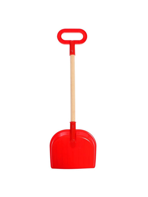 Лопата детская, деревянный черенок, 60 см, МИКС