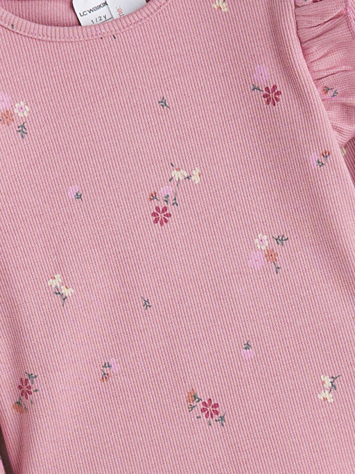 ?i?ekli K?z ?ocuk Bluz ve Tayt