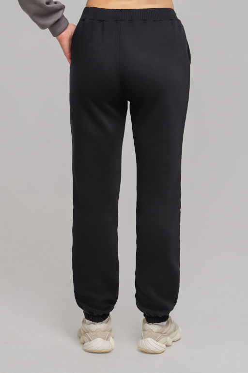 Арт. 7901 Брюки с начесом 42-52 (6 шт) Цвет:черный - Калинка фото 6