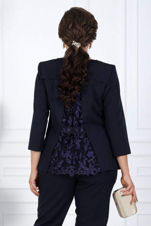 Платье Ninele 7431-Р темно-синий - Mira fashion фото 1795