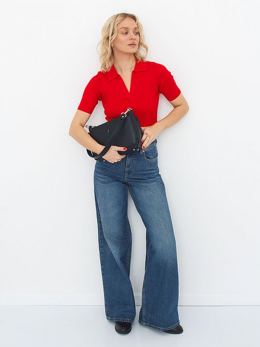 Сумка 9091Y black Polina&Eiterou