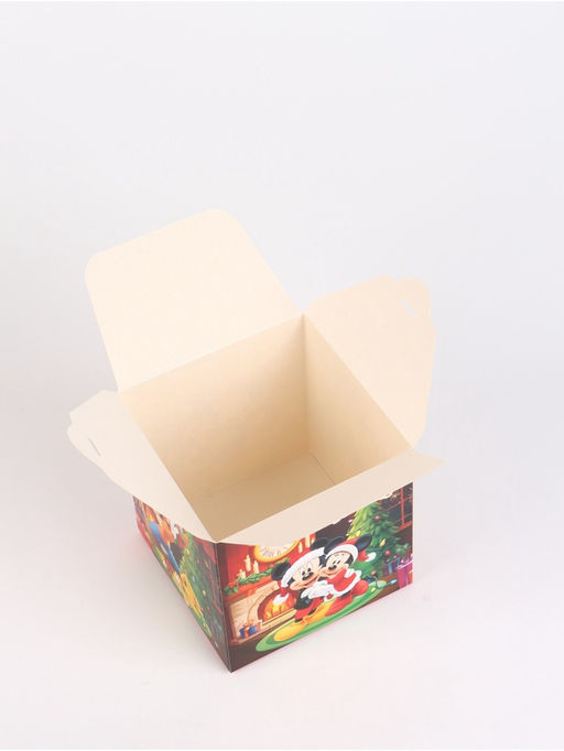 Набор подарочных новогодних коробок 3 шт. «Мультики», 12×12×12 см