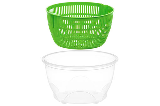 Ёмкость для сушки зелени 4 л 25*25*16,5 см Spinner прозрачная/салатовая - Elan gallery фото 10