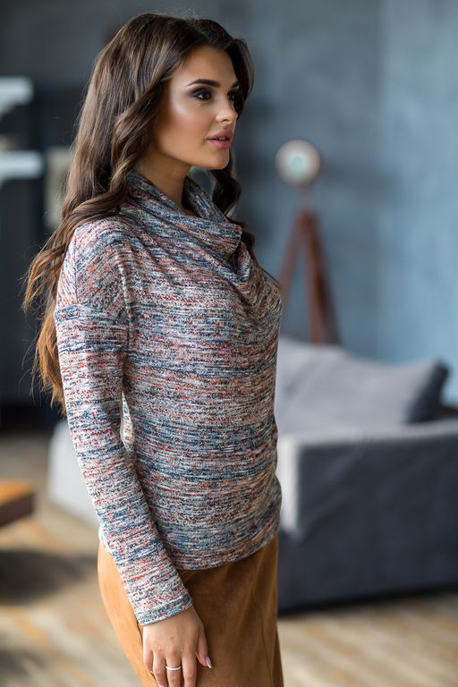 06-446 Джемпер - Вишня фото 5