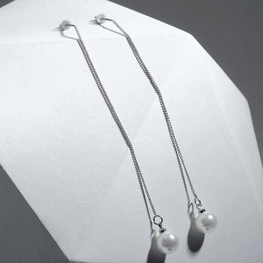 Серьги с жемчугом Цепочки you make me happy, цвет МИКС - Queen fair фото 2