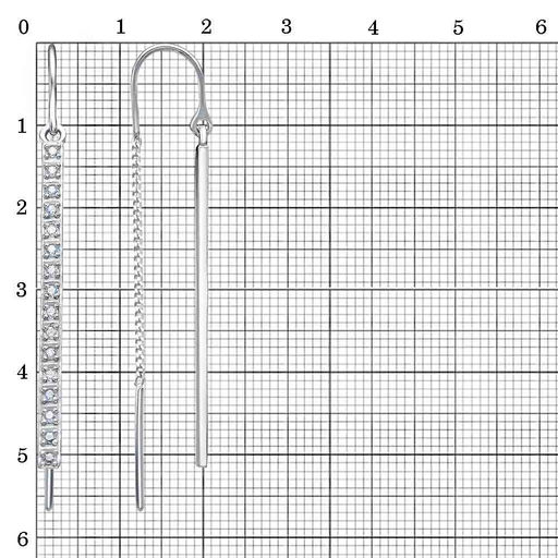 СЕРЬГИ 33812788Д - Красная пресня фото 2