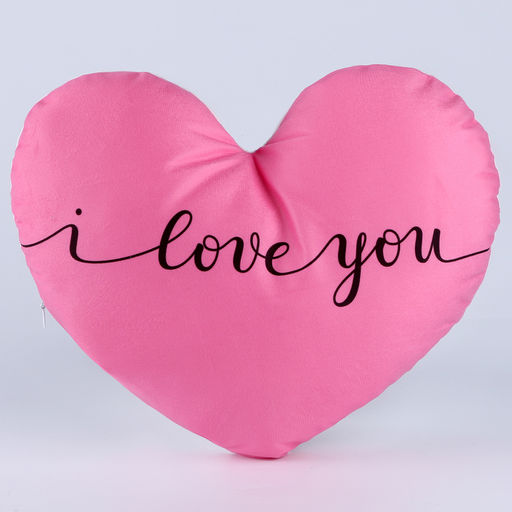 Подушка декоративная Love, 26×31 см, велюр