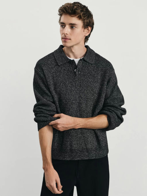 Джемпер с эффектом меланж / Zarina