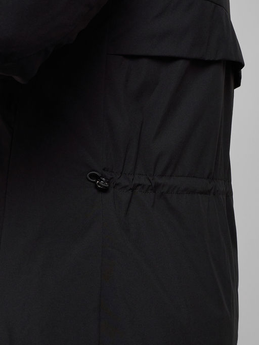 Зимняя женская куртка молодежная с капюшоном черного цвета 58622Ch - RoccaManer фото 16