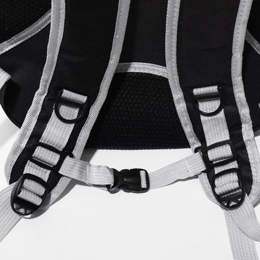 Рюкзак для переноски животных, прозрачный, 33 х 25 х 41 см - Пижон фото 12