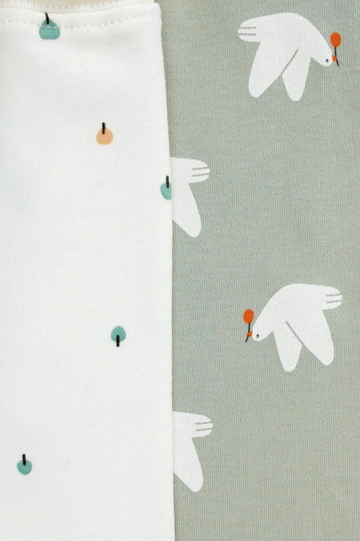 Crockid _ К 400220-2уп/почтовый голубь,деревья в снегу ползунки яс