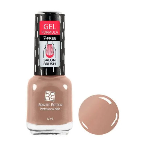 Brigitte Bottier Лак д/ногтей GEL FORMULA тон 06 кремово-розовый 12мл BB-GF06