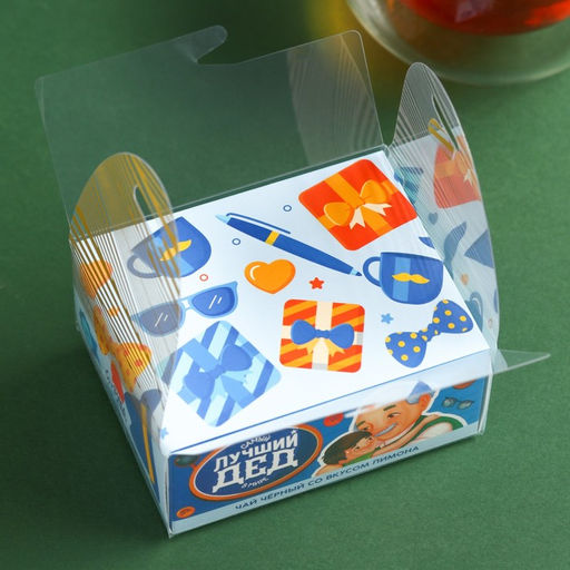 Чай подарочный Лучший дед вкус: лимон, 50 г - Фабрика счастья фото 3