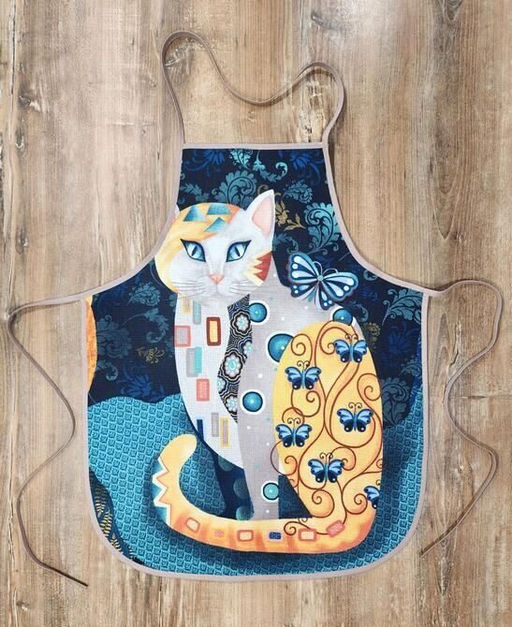 Фартук Лунный свет рогожка хлопок 100% - Лен поволжья фото 3