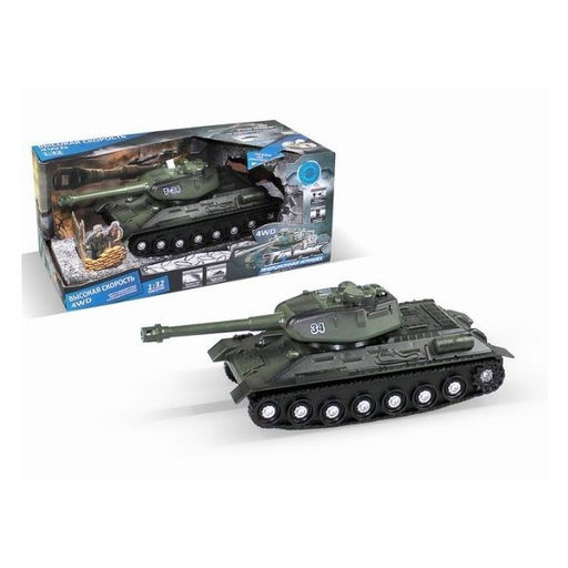 Танк инерц. "Т-34", масштаб 1:32 (6506-8) в коробке 27,5*14*12см
