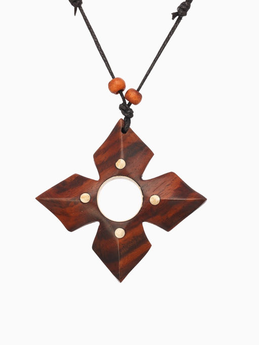 Кулон «Цветок», дерево соно