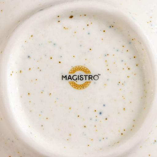 Салатник Magistro Poursephona, 500 мл, d=13.6 см, фарфор, бежевый  фото 6