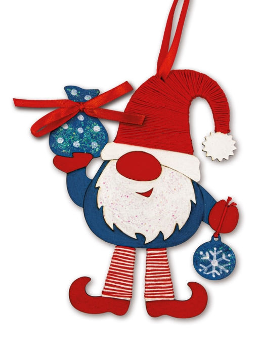 Набор для творчества. Ёлочная игрушка Гном - Десятое королевство фото 2