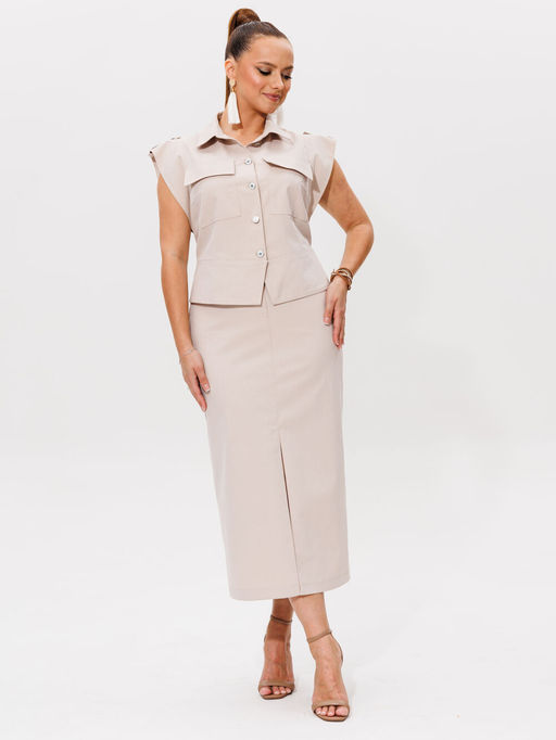 Костюм Galean Style 980 беж фото 8