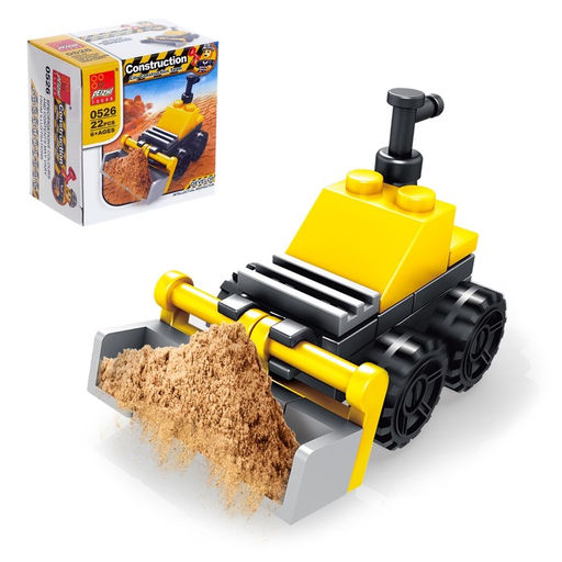 Цена за 3 шт. Конструктор «Городские строители», 4 вида, цвета МИКС