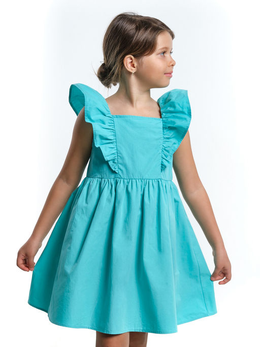 Платье в садик праздничное UD 7825 изумрудный - Mini maxi фото 16