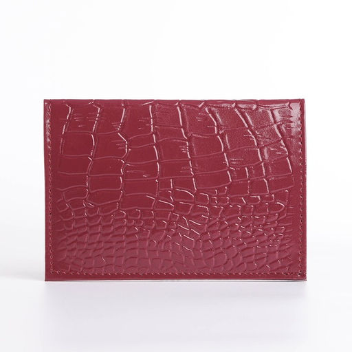 Обложка для паспорта, цвет лиловый - Simaland фото 2