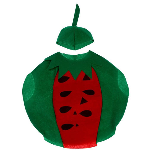 Карнавальный костюм «Забавный арбуз», фетр