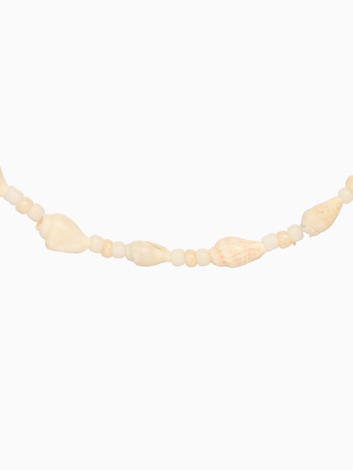 Браслет на ногу «Анклет», длина 20 см, белый