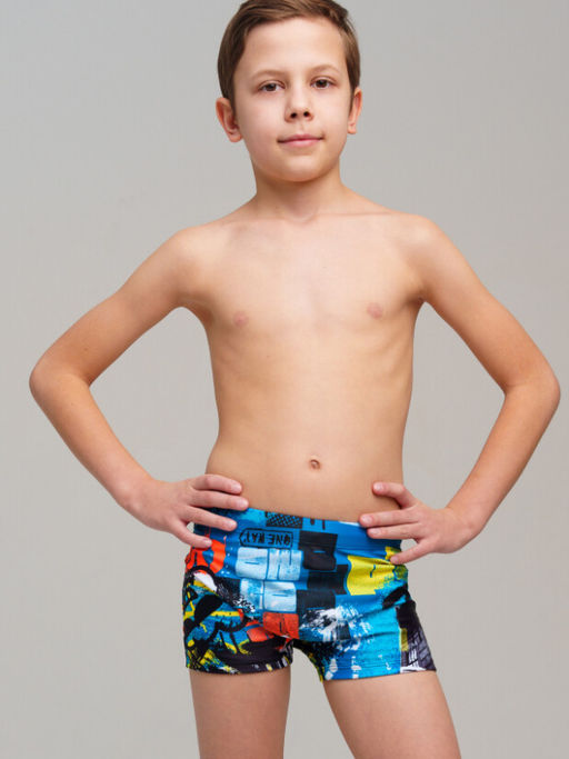 12511608 Плавки-шорты для мальчиков, средней длины