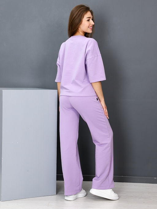 Костюм Женский из футера (2 нитка) цвет Лиловый - Амавес-текстиль фото 11