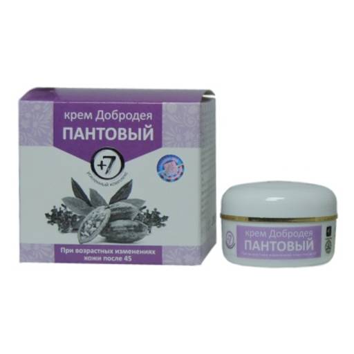 Крем Добродея пантовый 7+ Омоложение (крем для лица)