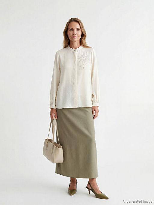 Hakim Yaka Nak??l? Kad?n G?mlek