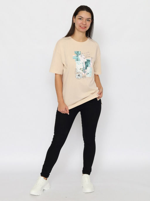 CRB wear/CSLW 60358-43 Футболка женская,голубой/Ex.Cherubino  фото 62