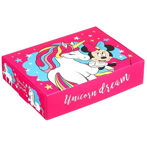 Цена за 2 шт. Коробка складная, 21 х 15 х 5 см Единорог, Минни и единорог - Disney фото 2