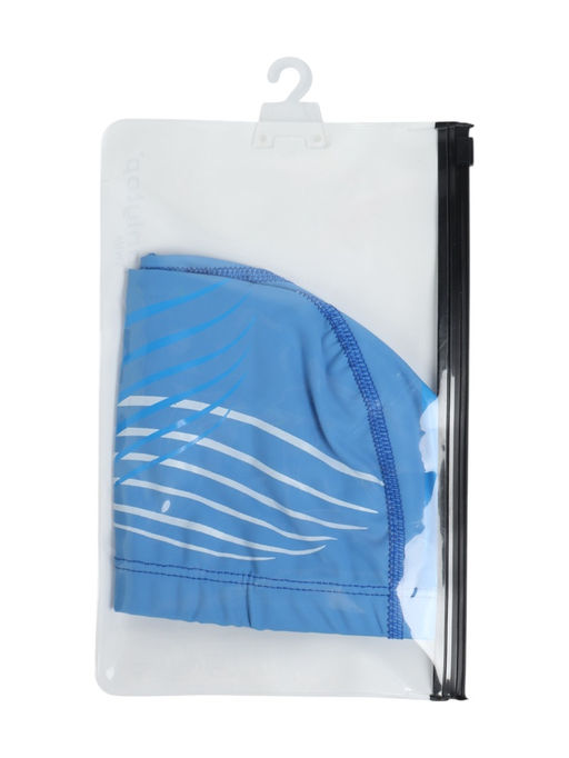 Шапочка для плавания взрослая ONLYTOP, тканевая, обхват 54-60 см, цвета МИКС