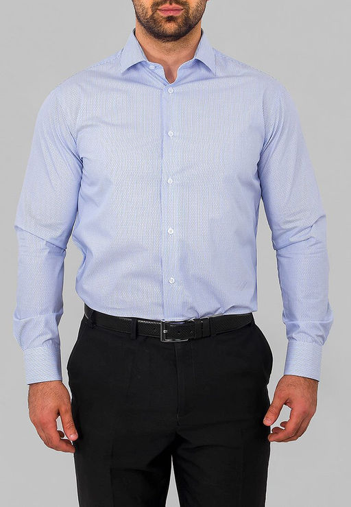 Сорочка мужская длинный рукав GREG 211/199/257/Z  фото 8