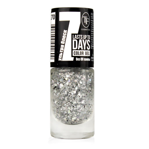 TF Лак для ногтей COLOR GEL тон 270 Glitter/Глиттер 8мл