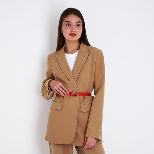 Ремень женский, ширина 2,2 см, пряжка металл, цвет красный - Simaland фото 4