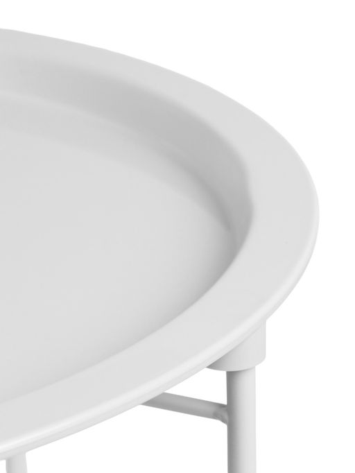 Столик журнальный «Клик Мебель», с подносом, 470×470×500 мм, цвет белый