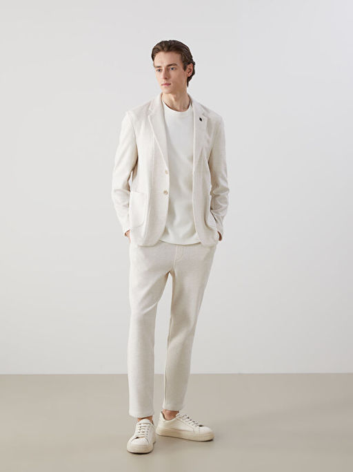 Dar Kal?p Erkek Blazer Ceket