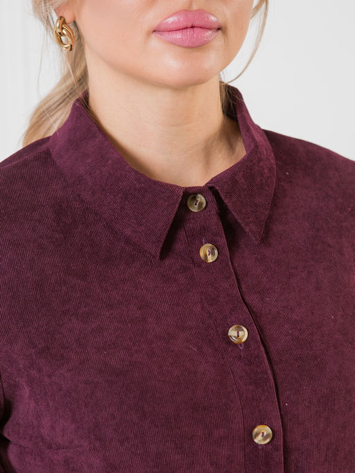 NOVITA Платье 1374 из эластичного микровельвета (Вискоза 55%)  фото 9