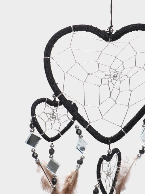 Ловец снов Пять черных сердец, 0.7?16?45 см