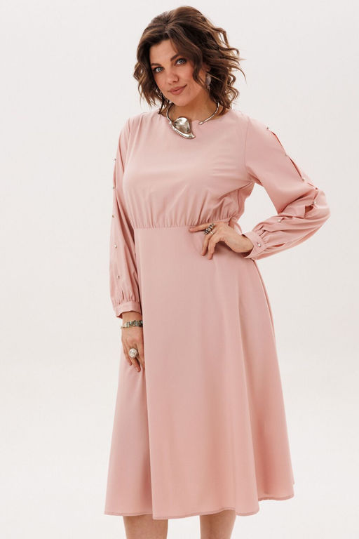 Платье ANELLI 1836 дымчатая роза фото 5